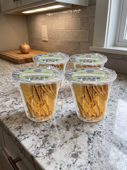 Mini Ranch Tortilla Chips – 1 oz Snack Cups, 4-Pack – Seed Oil-Free, Gluten-Free & Dairy-Free